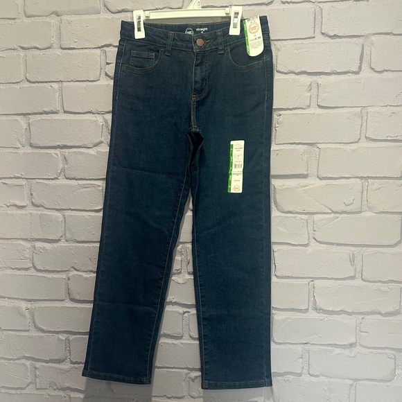 NEW Wonder Nation Kids Straight Leg Jeans in Dark Blue size 10 - Picture 5 of 5